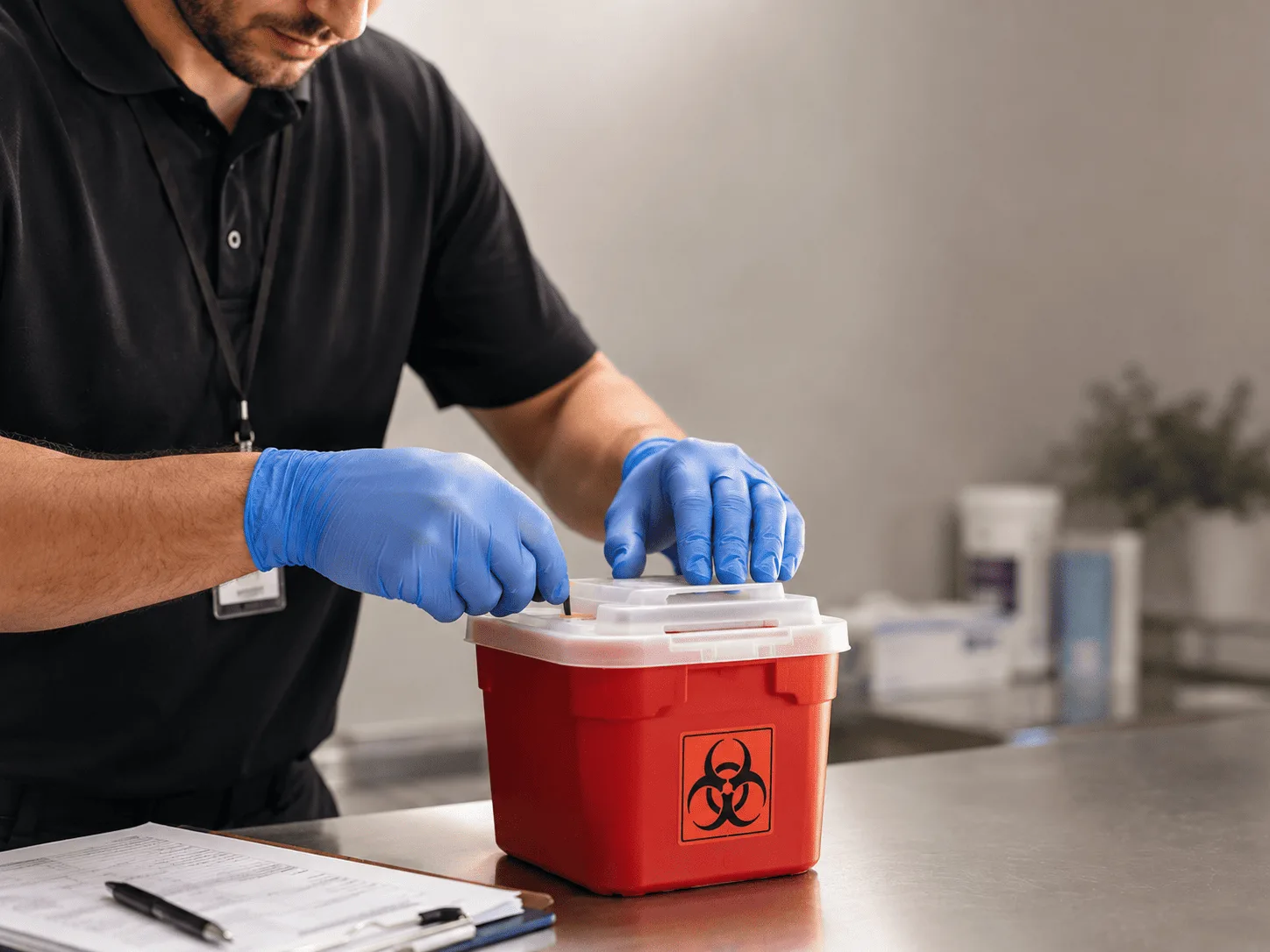 Why choose Sharps Waste Disposal in Palms, MI
